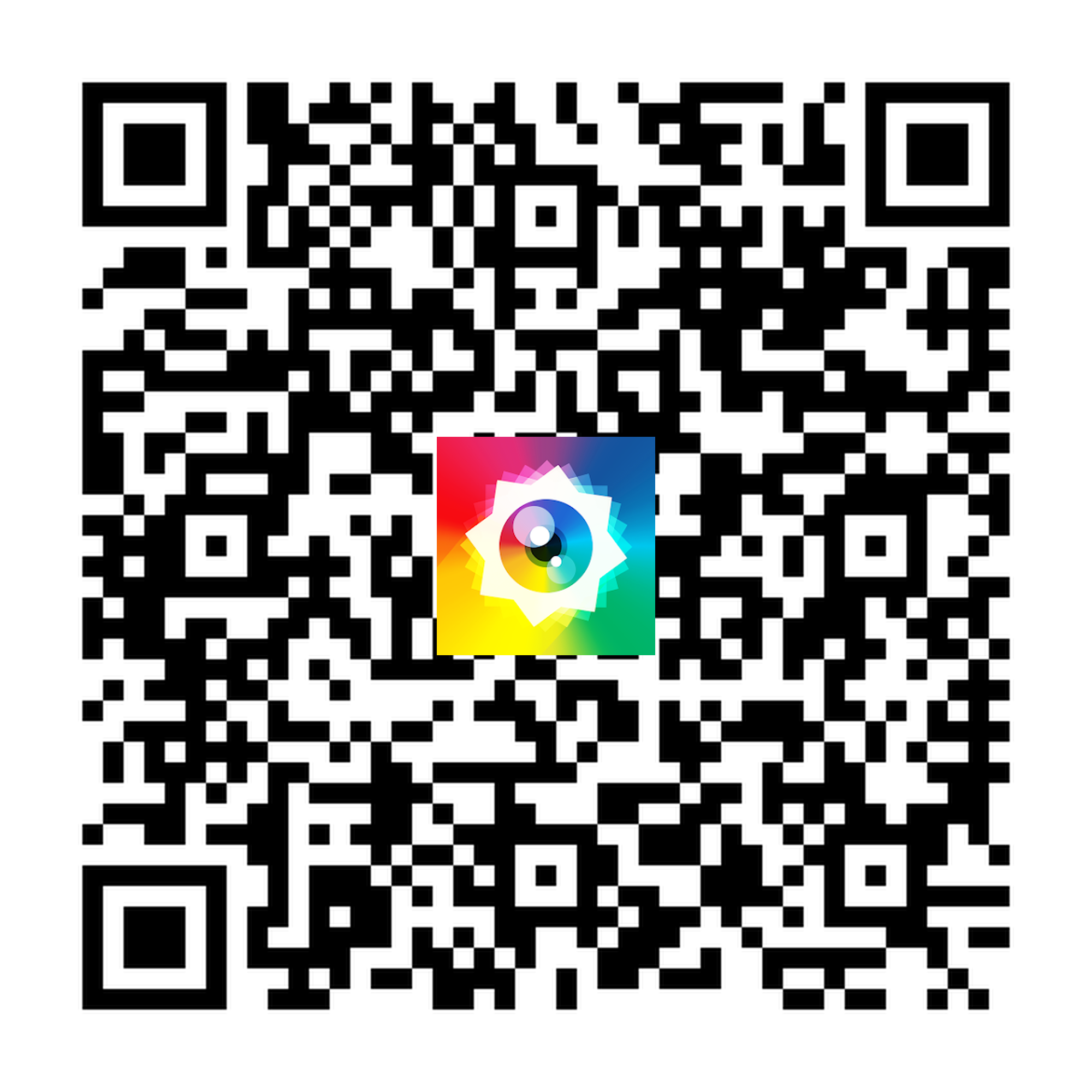 QR code to install the Weathershot app